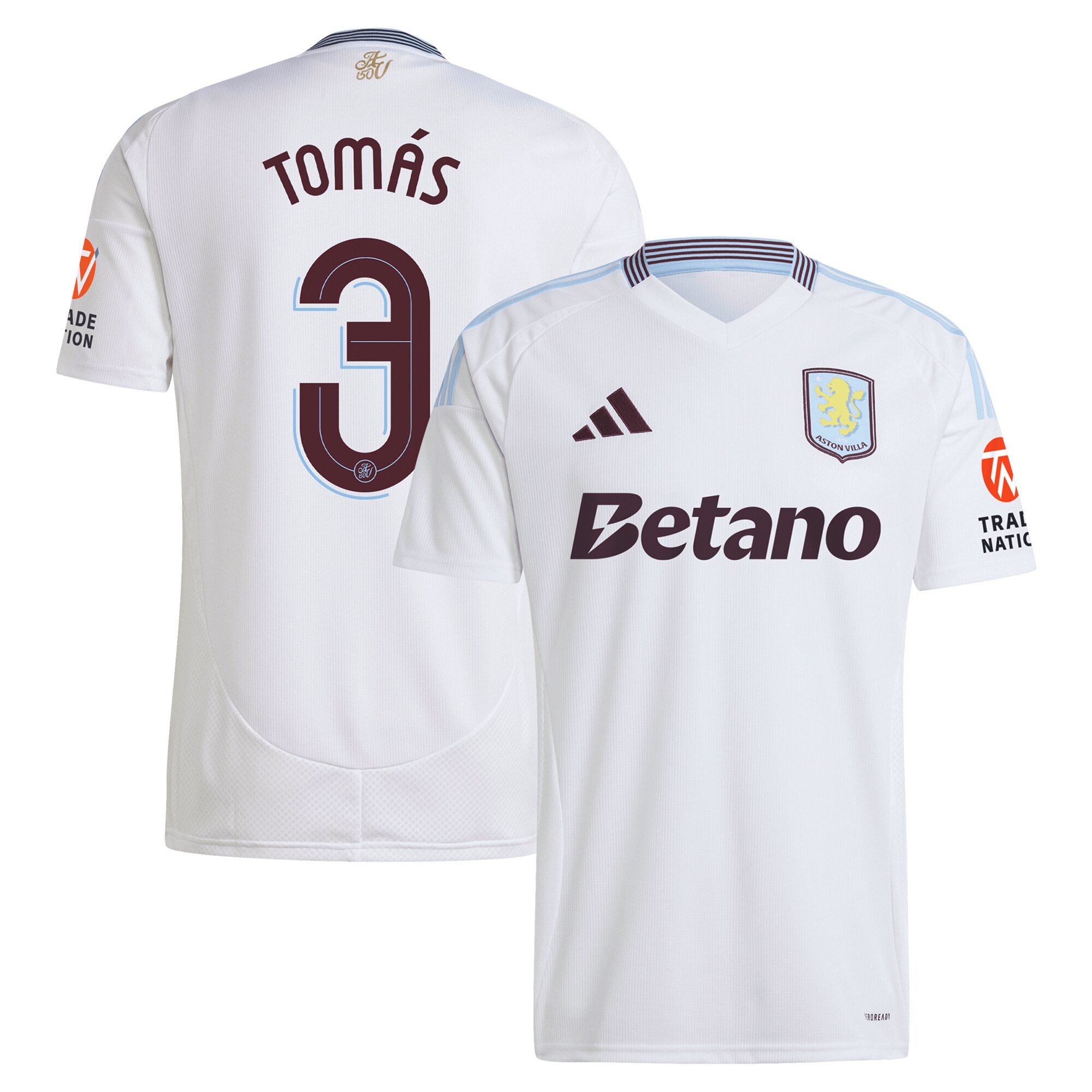 aston villa adidas away shirt 2024-25 with tomás 3 cup printing Collection | AVFC Fan Shop Official Jerseys and Shirts