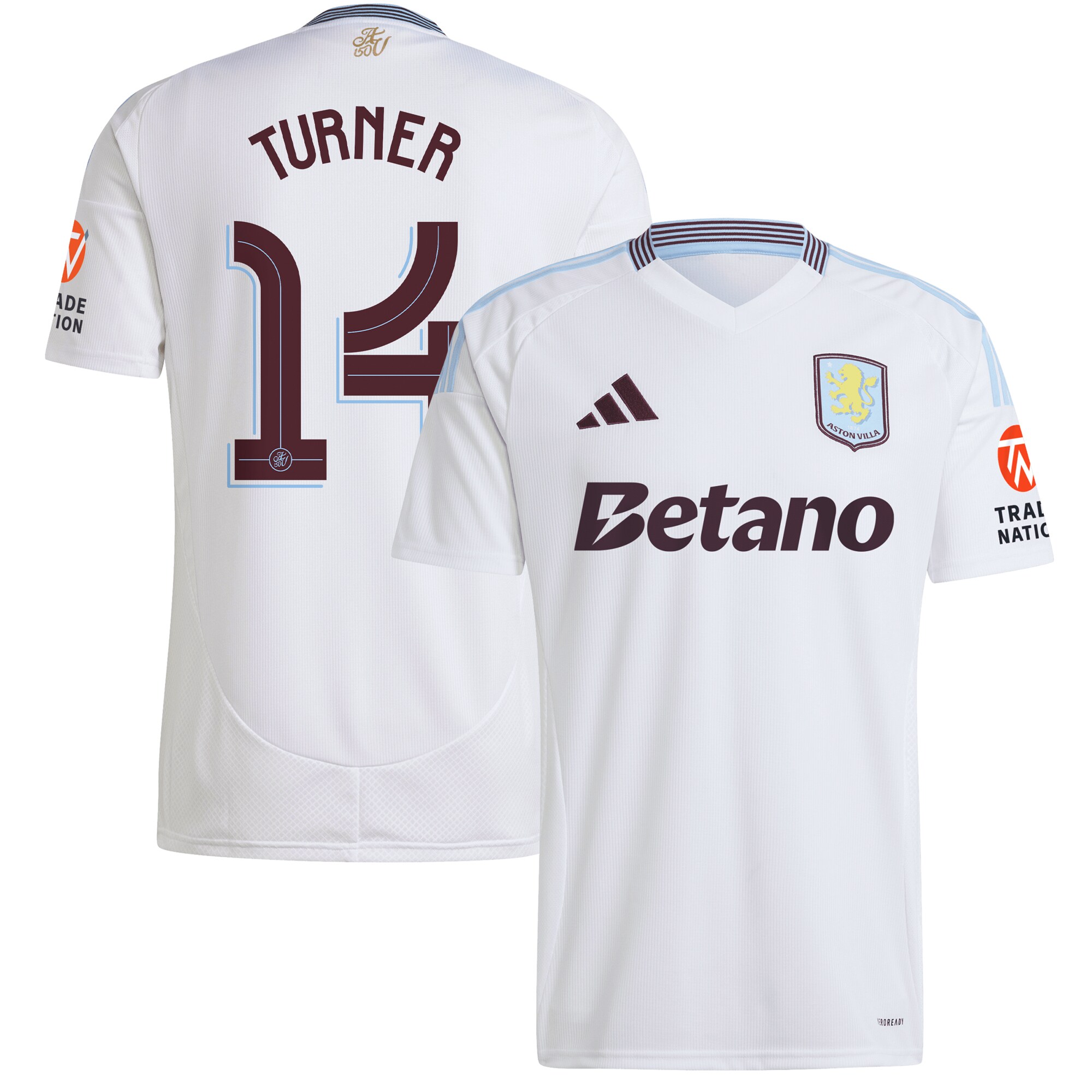 aston villa adidas away shirt 2024-25 with turner 14 cup printing Collection | AVFC Fan Shop Official Jerseys and Shirts