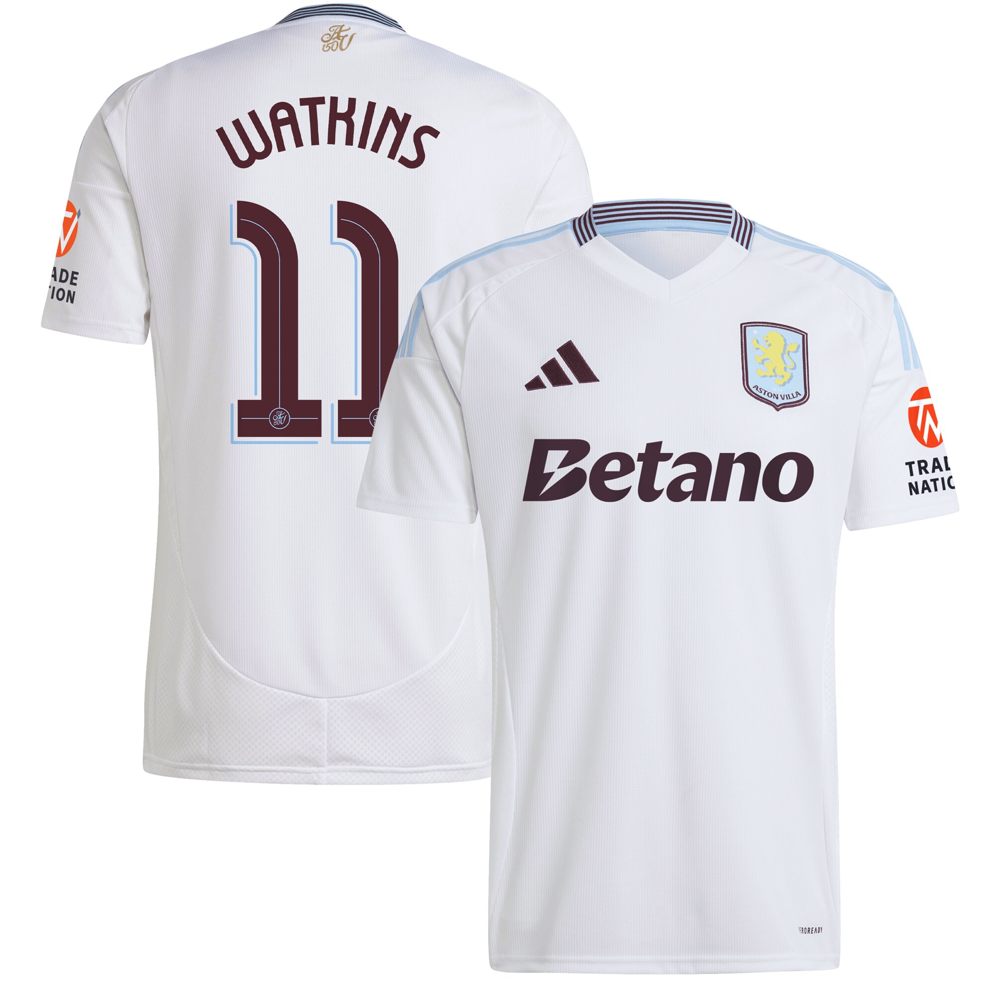 aston villa adidas away shirt 2024-25 with watkins 11 cup printing Collection | AVFC Fan Shop Official Jerseys and Shirts