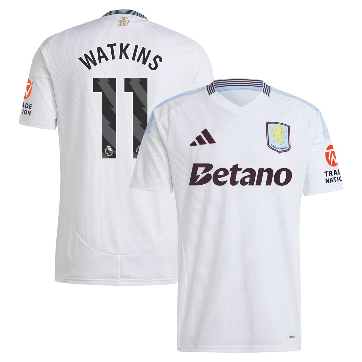 aston villa adidas away shirt 2024-25 with watkins 11 printing Collection | AVFC Fan Shop Official Jerseys and Shirts