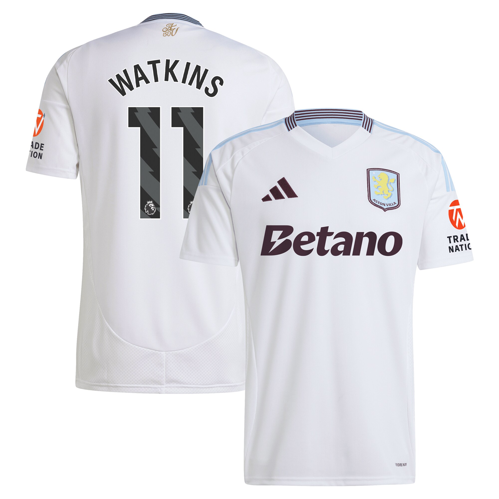 aston villa adidas away shirt 2024-25 with watkins 11 printing Collection | AVFC Fan Shop Official Jerseys and Shirts