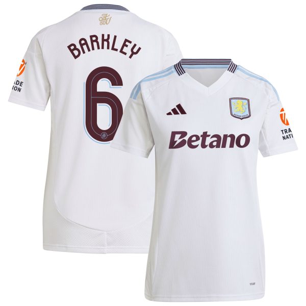 aston villa adidas away shirt 2024-25 – womens with barkley 6 cup printing Collection | AVFC Fan Shop Official Jerseys and Shirts