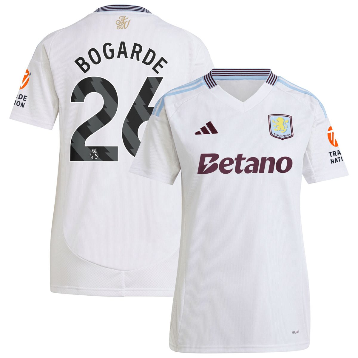 aston villa adidas away shirt 2024-25 – womens with bogarde 26 printing Collection | AVFC Fan Shop Official Jerseys and Shirts