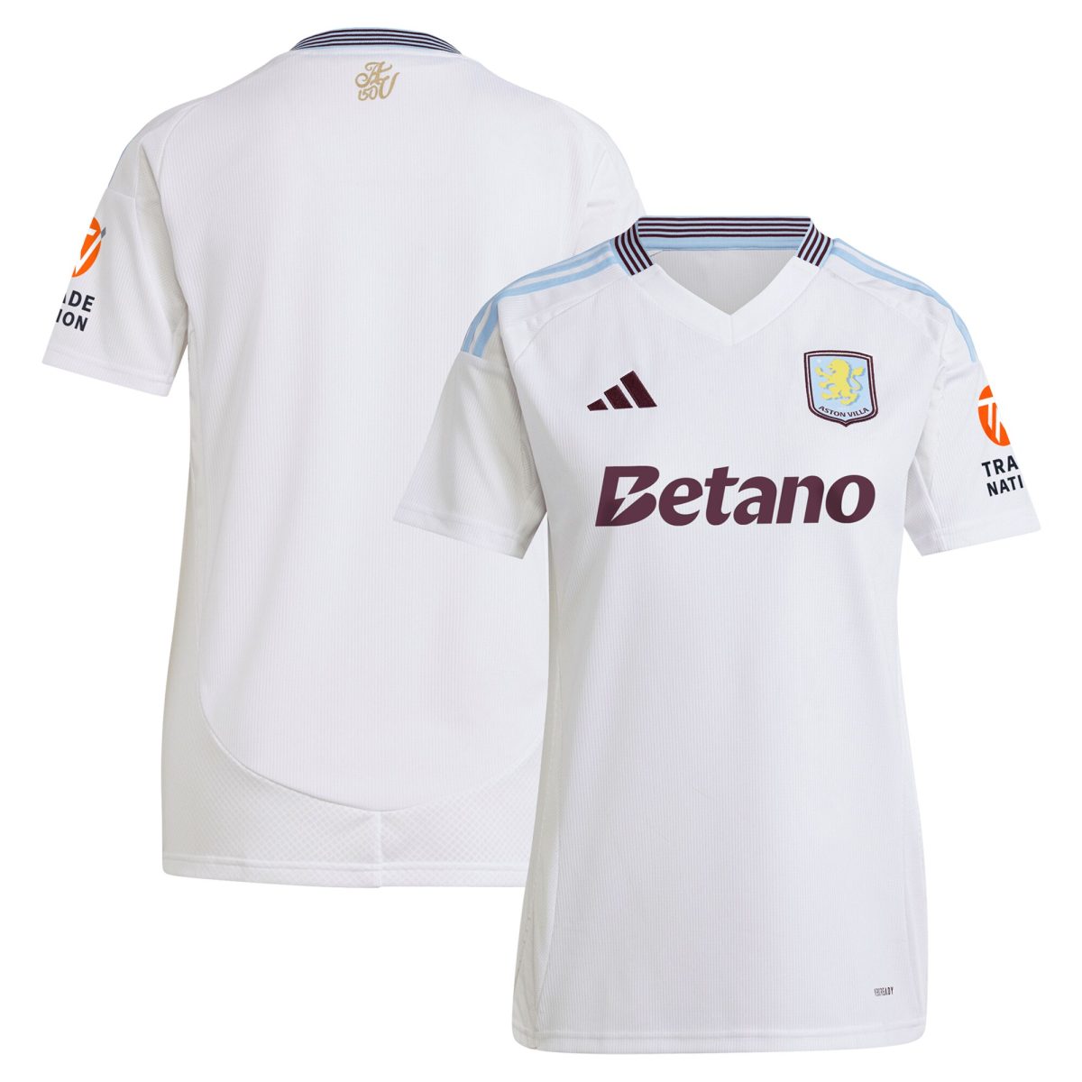 aston villa adidas away shirt 2024-25 – womens with custom printing Collection | AVFC Fan Shop Official Jerseys and Shirts