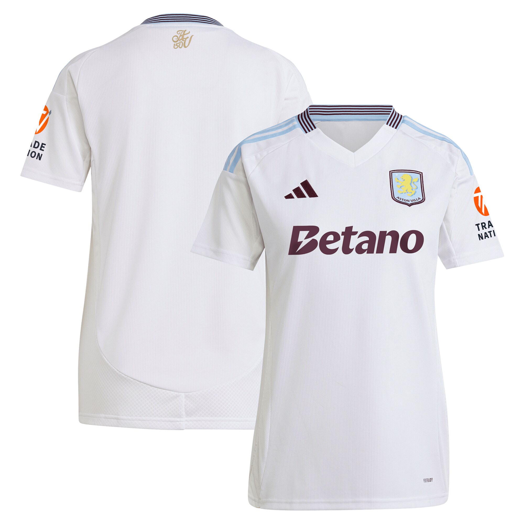 aston villa adidas away shirt 2024-25 – womens with custom printing Collection | AVFC Fan Shop Official Jerseys and Shirts