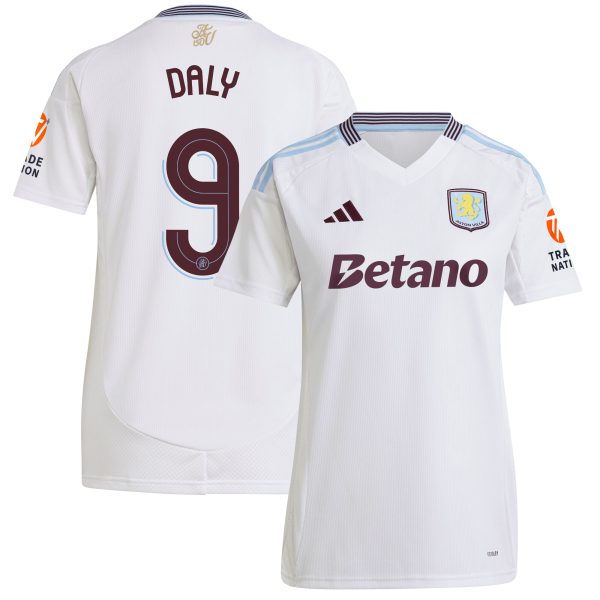 aston villa adidas away shirt 2024-25 – womens with daly 9 cup printing Collection | AVFC Fan Shop Official Jerseys and Shirts