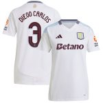 aston villa adidas away shirt 2024-25 – womens with diego carlos 3 cup printing Collection | AVFC Fan Shop Official Jerseys and Shirts