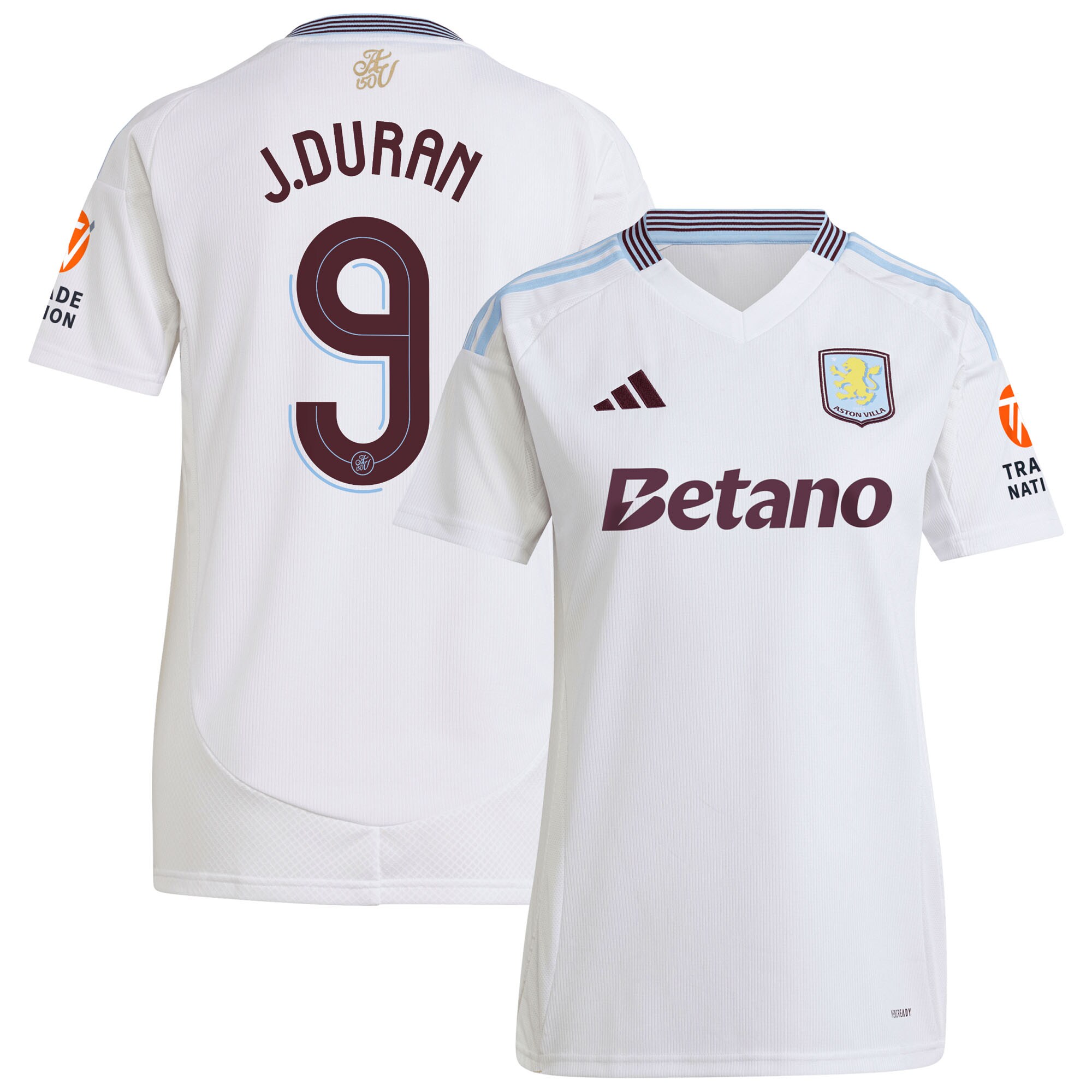 aston villa adidas away shirt 2024-25 – womens with duran 9 cup printing Collection | AVFC Fan Shop Official Jerseys and Shirts