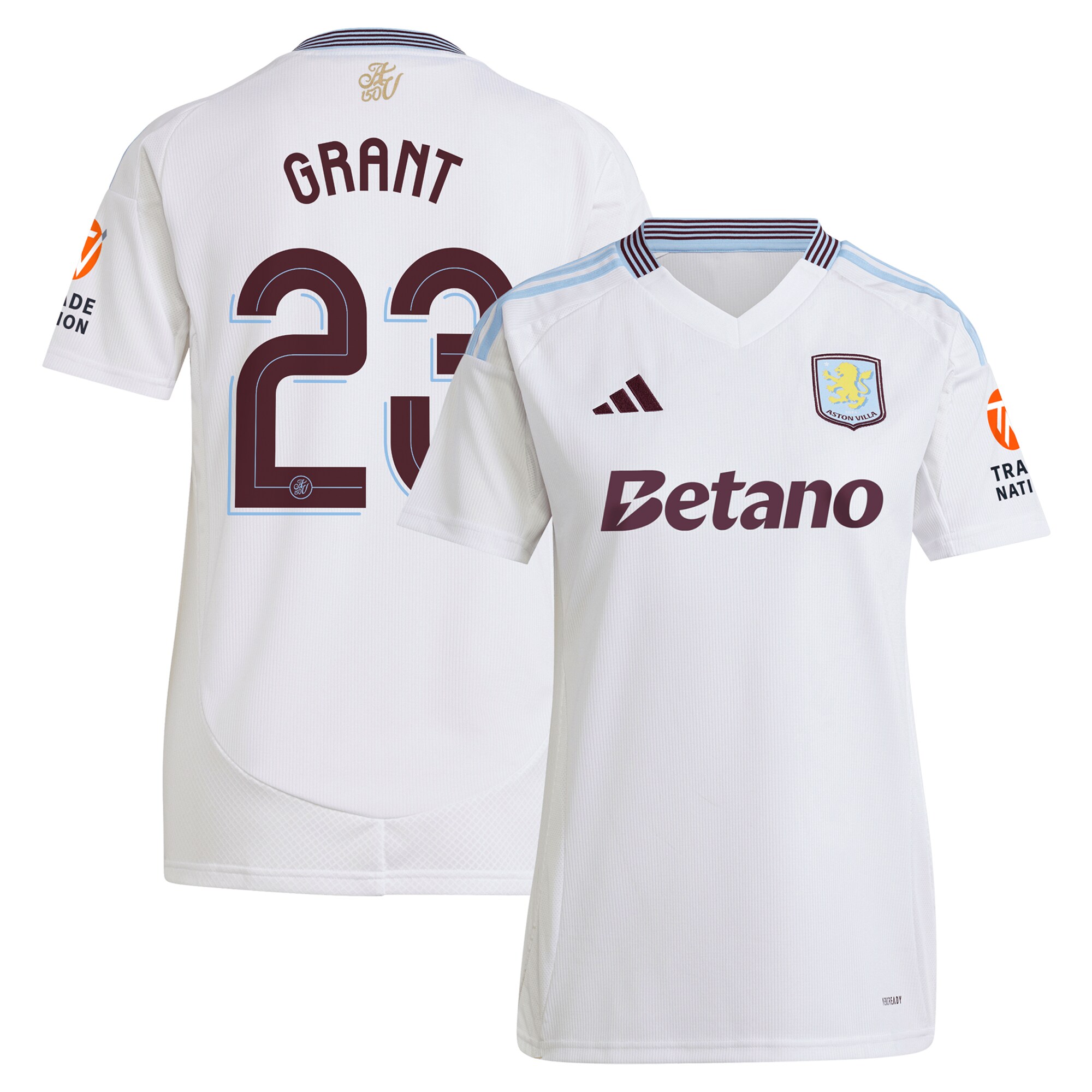 aston villa adidas away shirt 2024-25 – womens with grant 23 cup printing Collection | AVFC Fan Shop Official Jerseys and Shirts