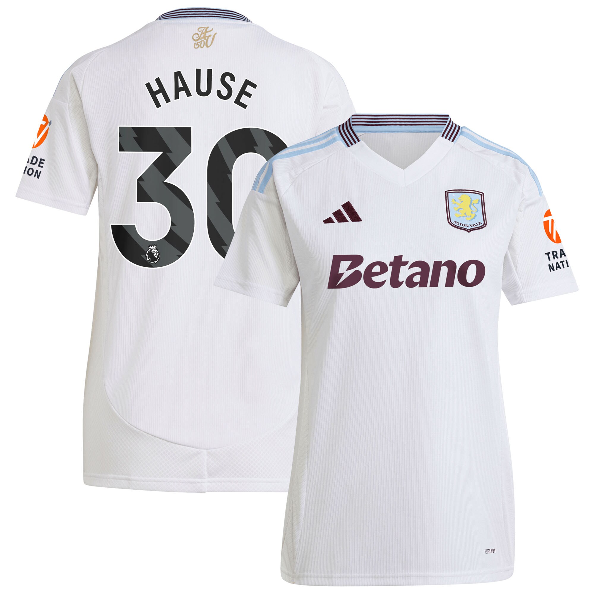 aston villa adidas away shirt 2024-25 – womens with hause 30 printing Collection | AVFC Fan Shop Official Jerseys and Shirts