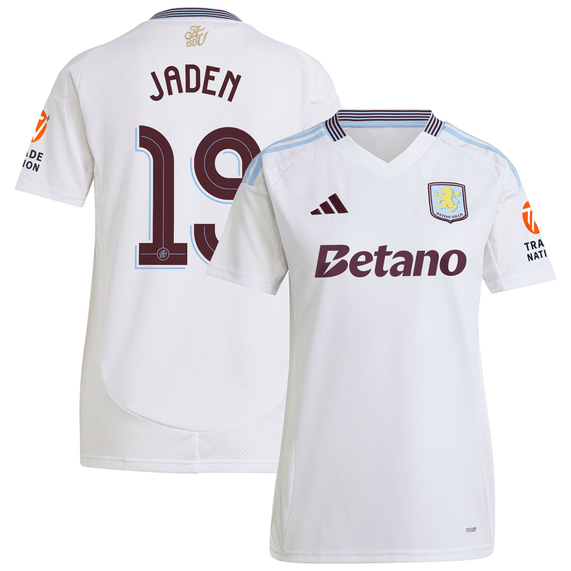 aston villa adidas away shirt 2024-25 – womens with jaden 19 cup printing Collection | AVFC Fan Shop Official Jerseys and Shirts