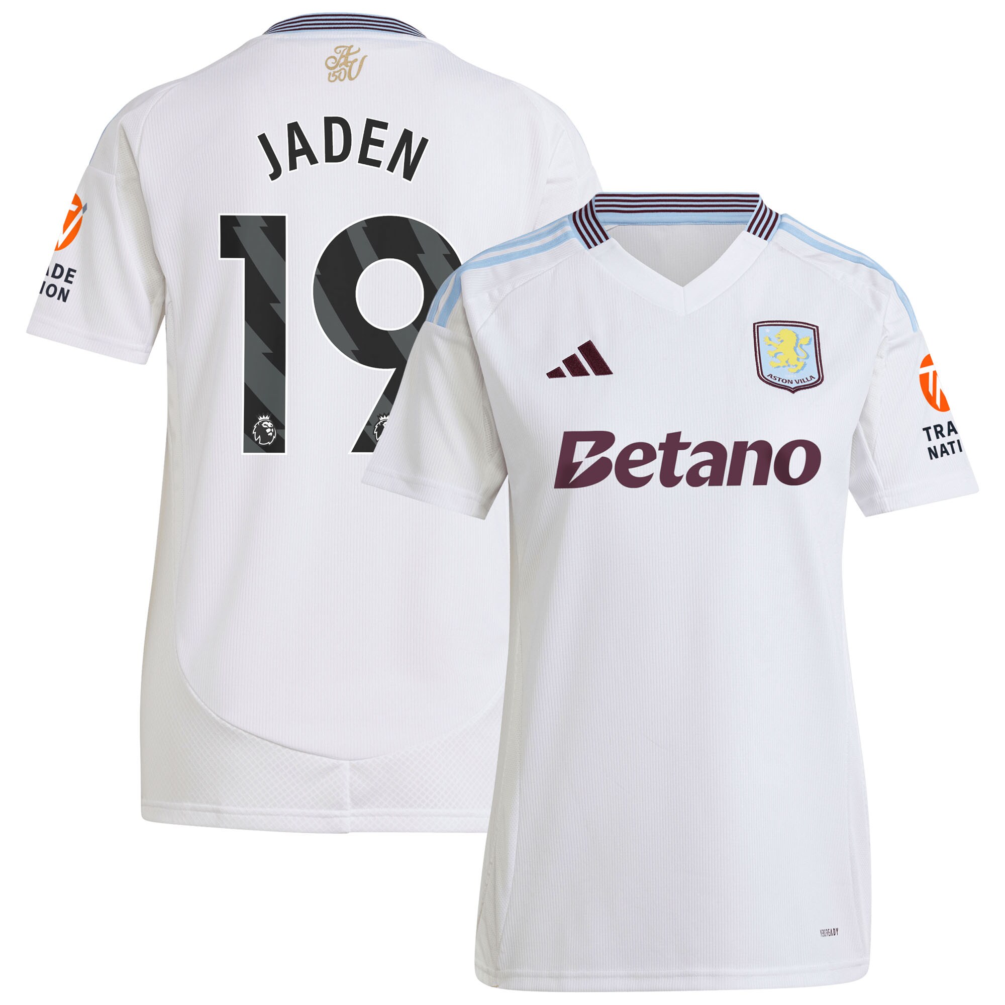 aston villa adidas away shirt 2024-25 – womens with jaden 19 printing Collection | AVFC Fan Shop Official Jerseys and Shirts