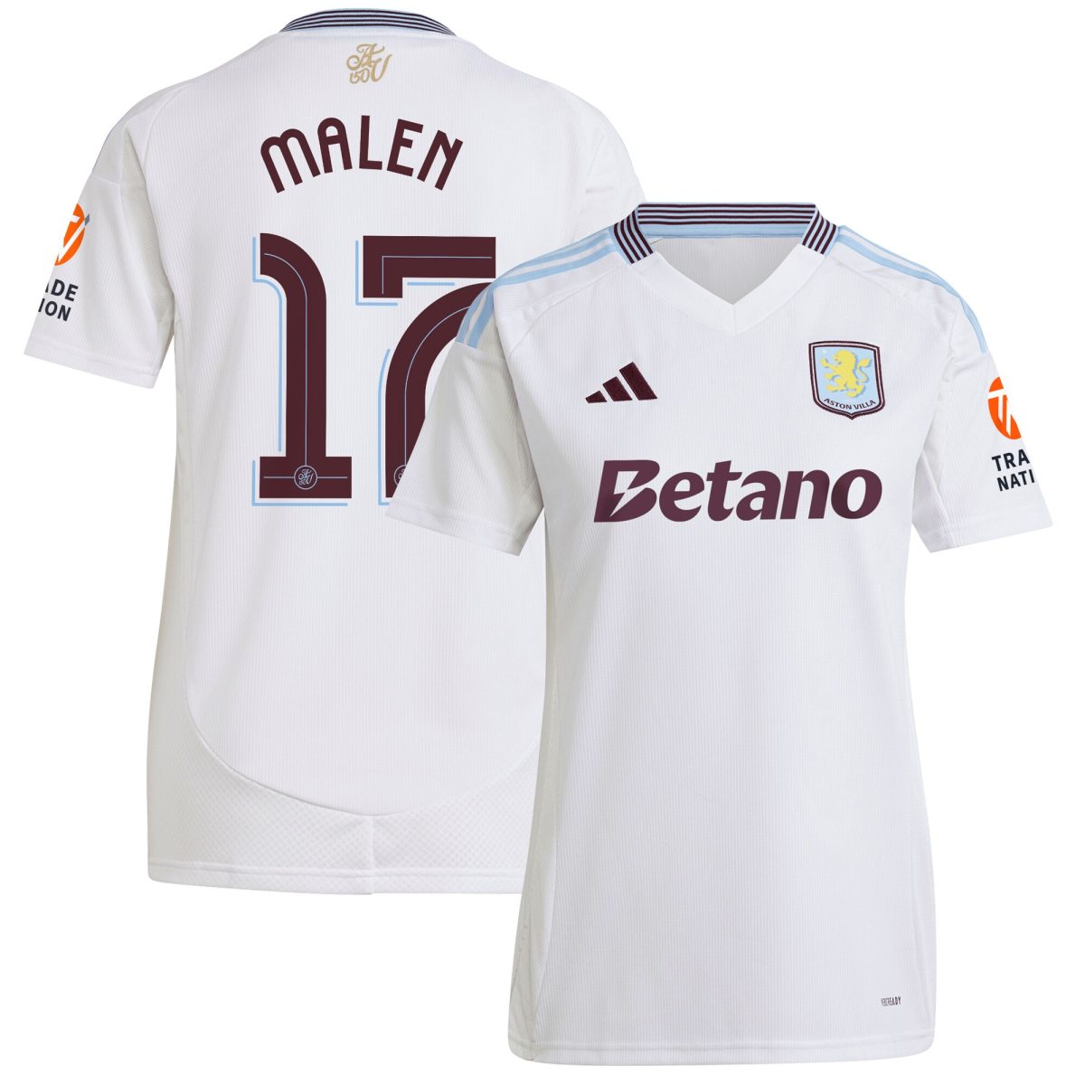 aston villa adidas away shirt 2024-25 – womens with malen 17 cup printing Collection | AVFC Fan Shop Official Jerseys and Shirts