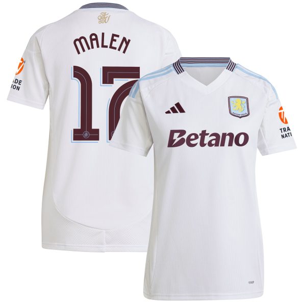 aston villa adidas away shirt 2024-25 – womens with malen 17 cup printing Collection | AVFC Fan Shop Official Jerseys and Shirts