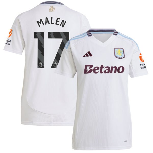 aston villa adidas away shirt 2024-25 – womens with malen 17 printing Collection | AVFC Fan Shop Official Jerseys and Shirts