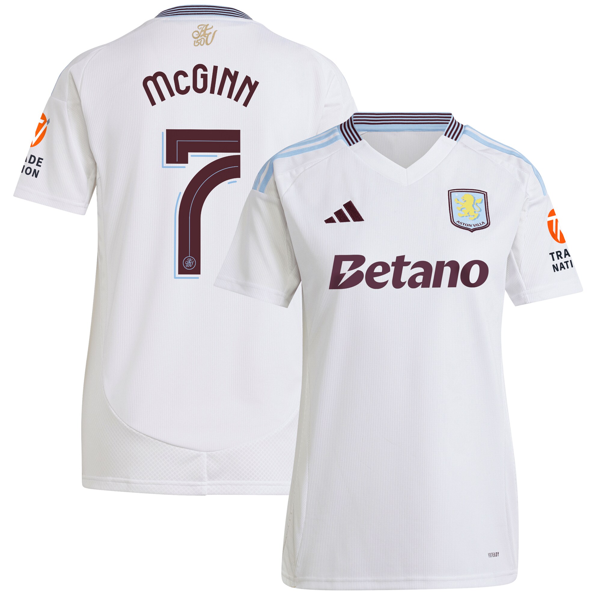 aston villa adidas away shirt 2024-25 – womens with mcginn 7 cup printing Collection | AVFC Fan Shop Official Jerseys and Shirts