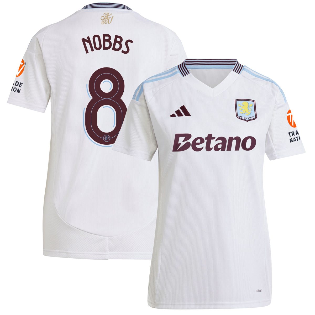 aston villa adidas away shirt 2024-25 – womens with nobbs 8 cup printing Collection | AVFC Fan Shop Official Jerseys and Shirts