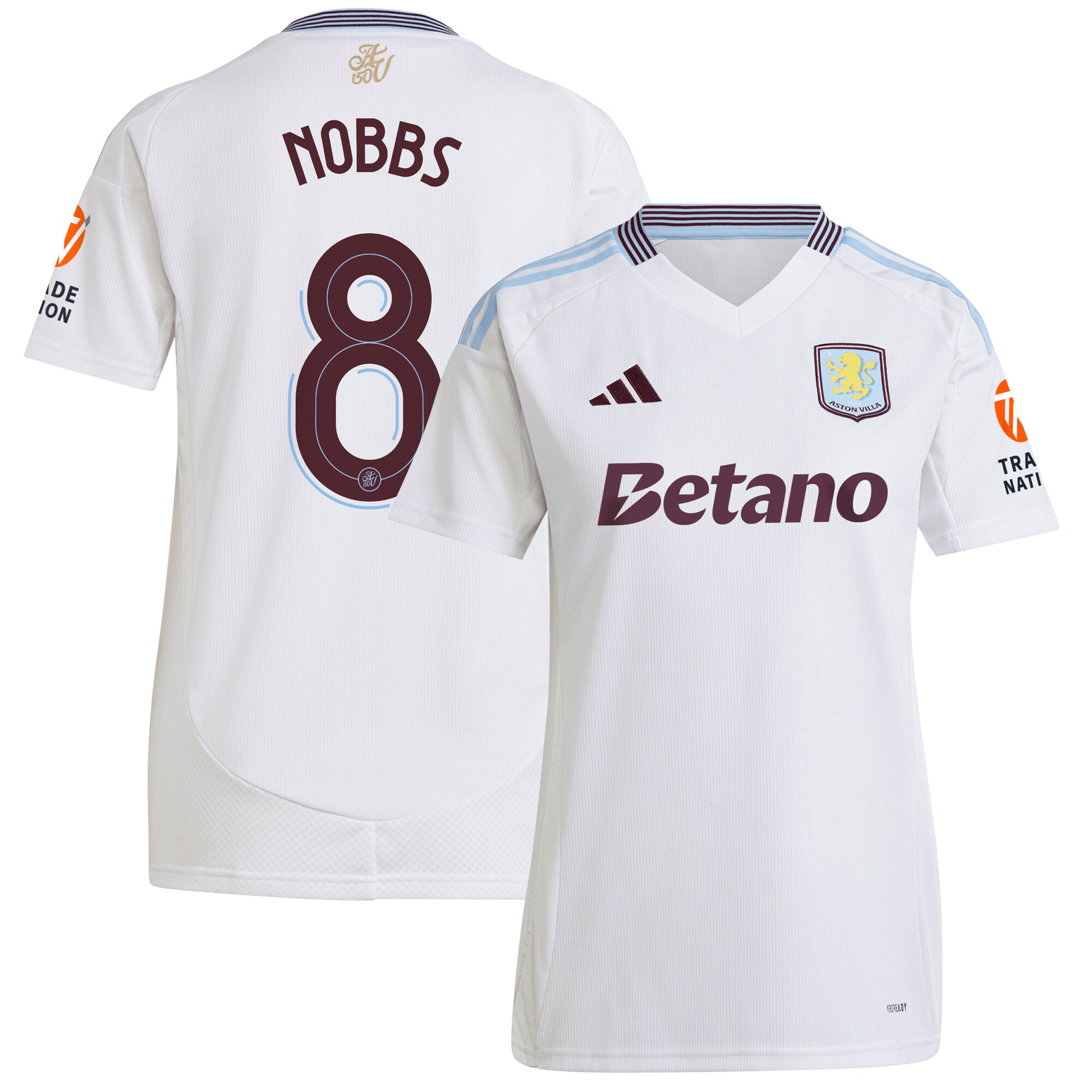aston villa adidas away shirt 2024-25 – womens with nobbs 8 cup printing Collection | AVFC Fan Shop Official Jerseys and Shirts