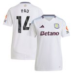 aston villa adidas away shirt 2024-25 – womens with pau 14 printing Collection | AVFC Fan Shop Official Jerseys and Shirts