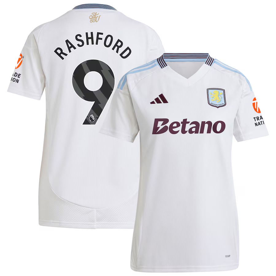 aston villa adidas away shirt 2024-25 – womens with rashford 9 printing Collection | AVFC Fan Shop Official Jerseys and Shirts