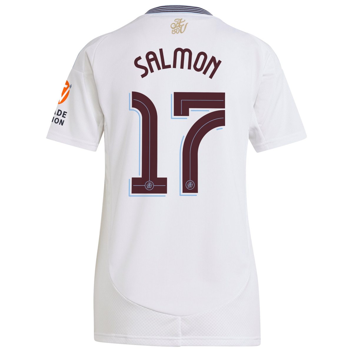 aston villa adidas away shirt 2024-25 – womens with salmon 17 cup printing Collection | AVFC Fan Shop Official Jerseys and Shirts