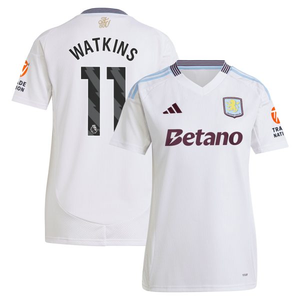 aston villa adidas away shirt 2024-25 – womens with watkins 11 printing Collection | AVFC Fan Shop Official Jerseys and Shirts