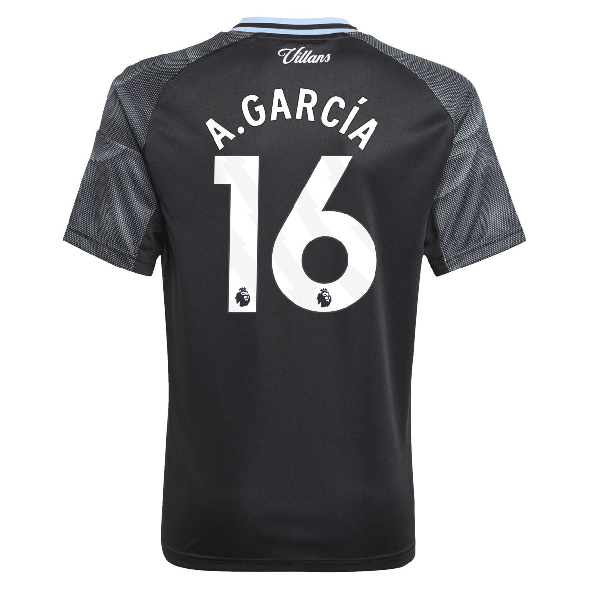 aston villa adidas away shirt 2025-26 – kids with a.garcía 16 printing Collection | AVFC Fan Shop Official Jerseys and Shirts