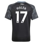 aston villa adidas away shirt 2025-26 – kids with malen 17 printing Collection | AVFC Fan Shop Official Jerseys and Shirts