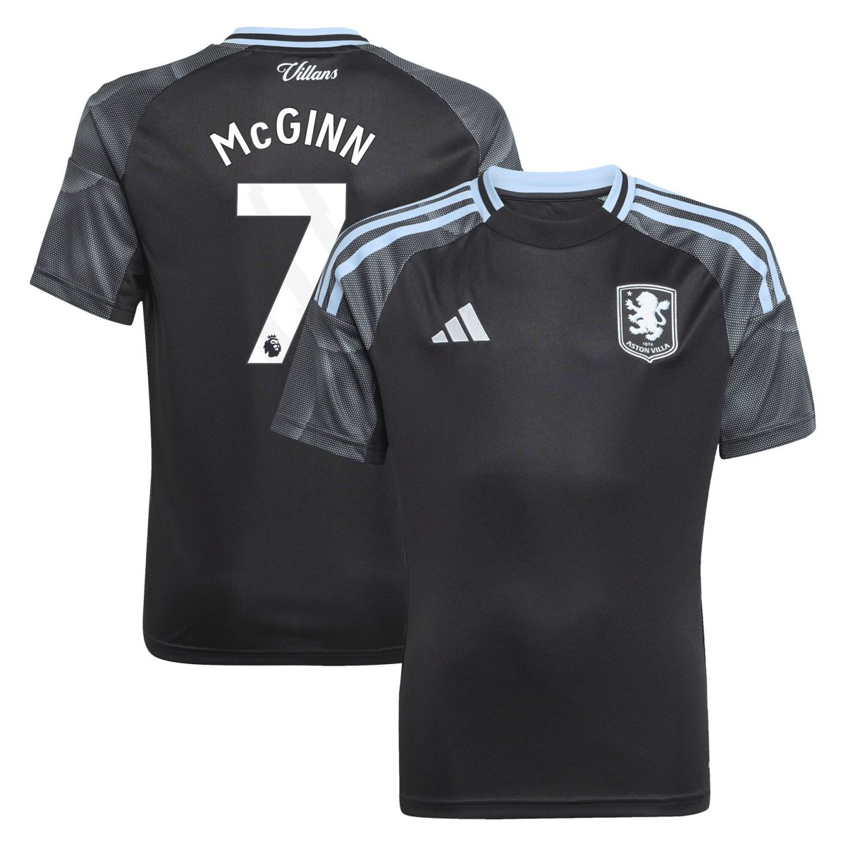 aston villa adidas away shirt 2025-26 – kids with mcginn 7 printing Collection | AVFC Fan Shop Official Jerseys and Shirts