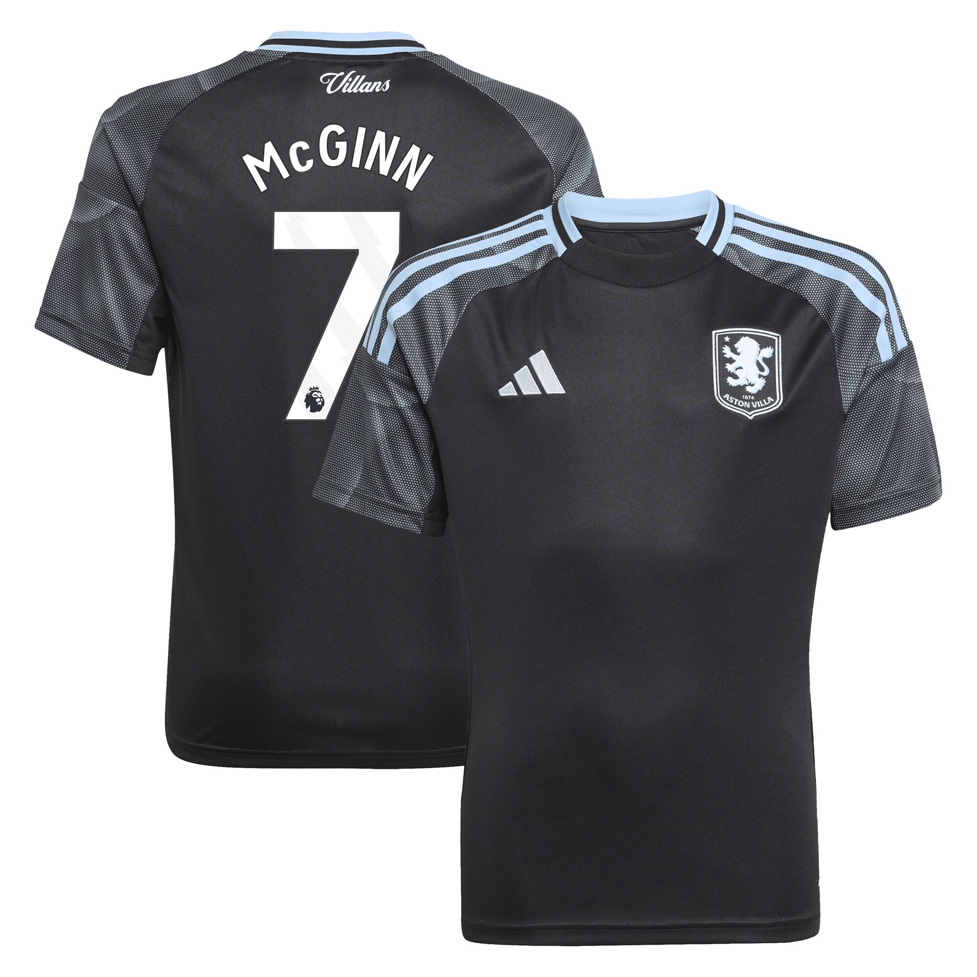 aston villa adidas away shirt 2025-26 – kids with mcginn 7 printing Collection | AVFC Fan Shop Official Jerseys and Shirts