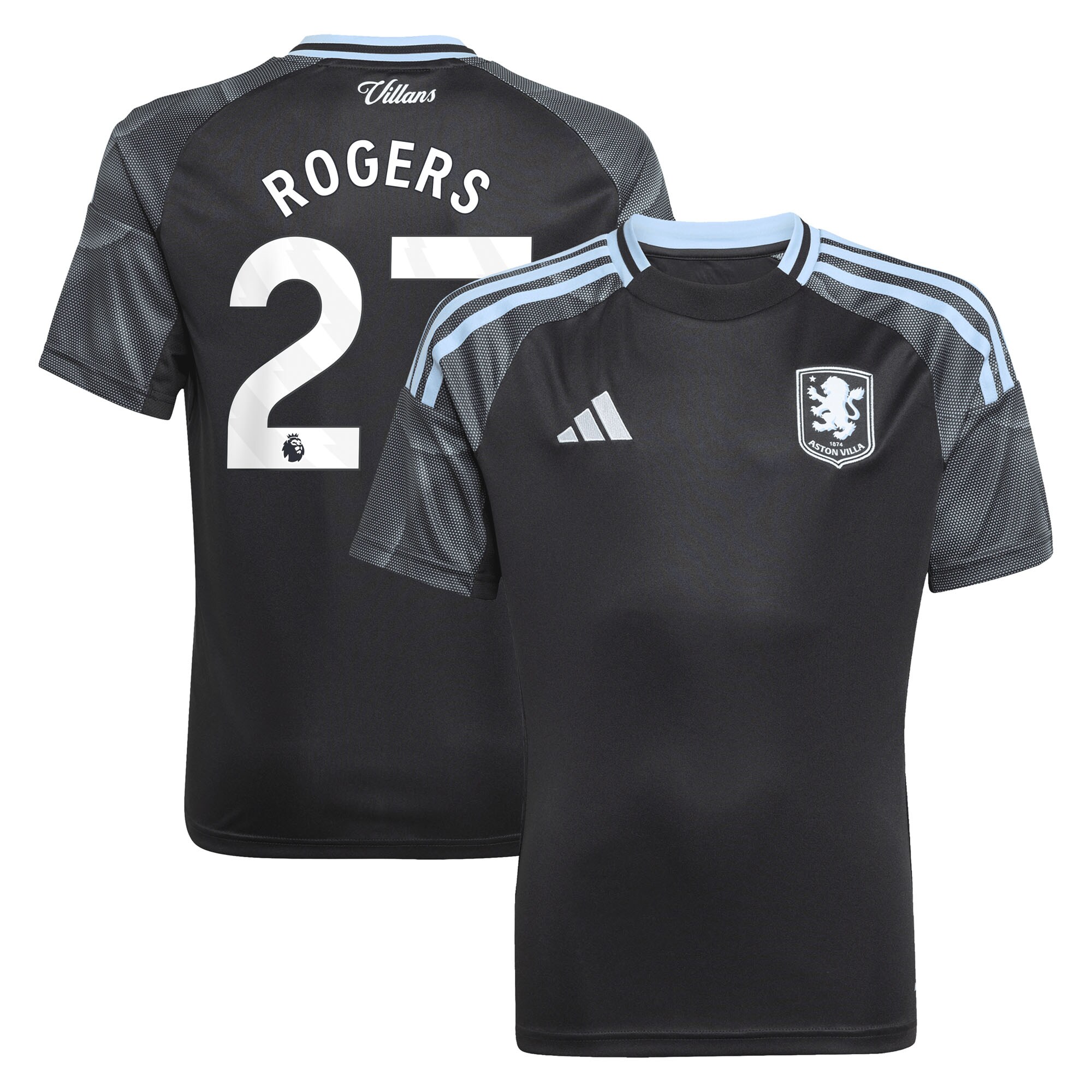 aston villa adidas away shirt 2025-26 – kids with rogers 27 printing Collection | AVFC Fan Shop Official Jerseys and Shirts