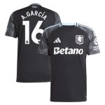 aston villa adidas away shirt 2025-26 with a.garcía 16 printing Collection | AVFC Fan Shop Official Jerseys and Shirts