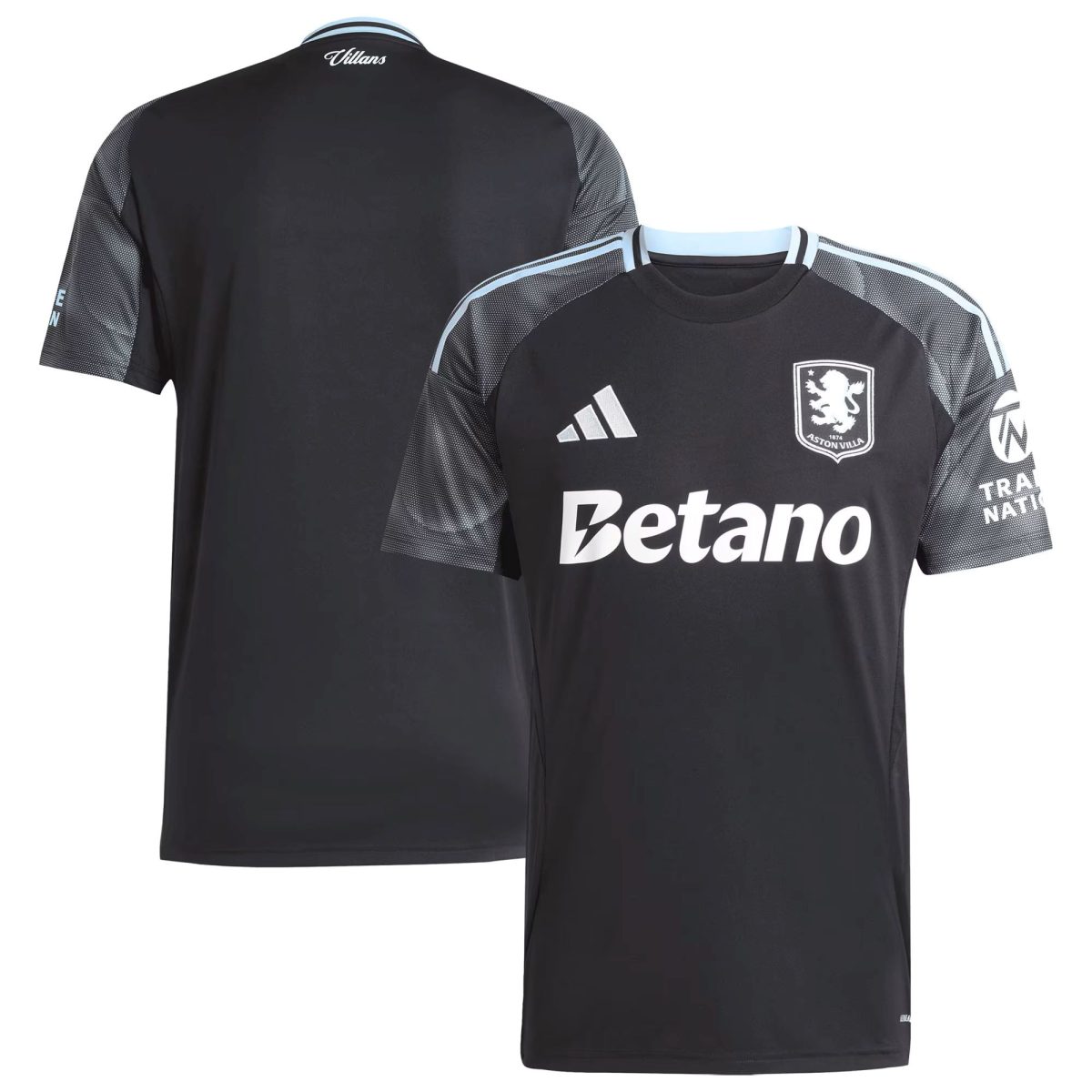 aston villa adidas away shirt 2025-26 with custom printing Collection | AVFC Fan Shop Official Jerseys and Shirts