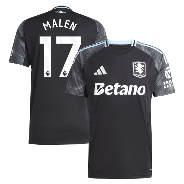 aston villa adidas away shirt 2025-26 with malen 17 printing Collection | AVFC Fan Shop Official Jerseys and Shirts