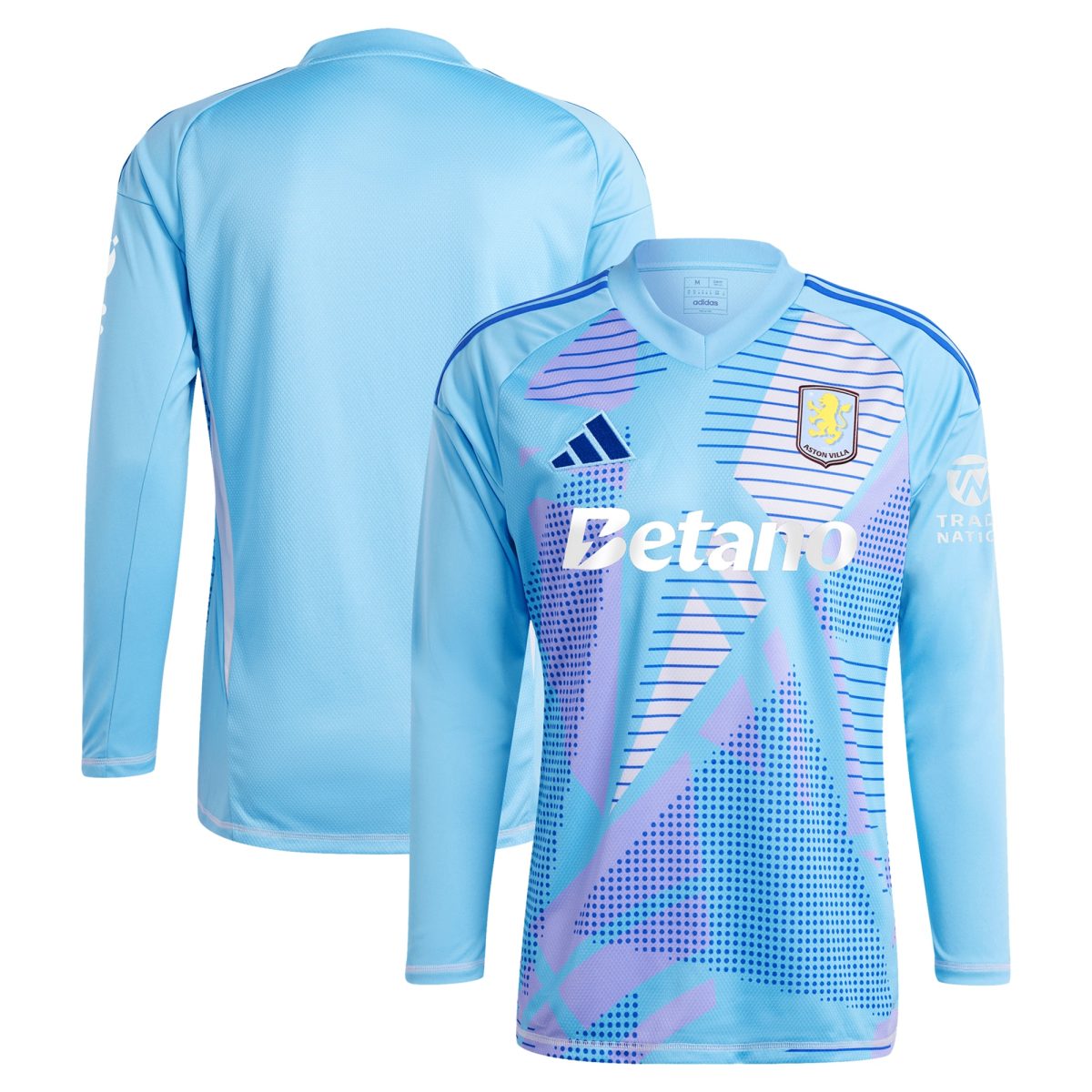 aston villa adidas goalkeeper shirt 2024-25 – long sleeve – 201964005 with custom printing Collection | AVFC Fan Shop Official Jerseys and Shirts