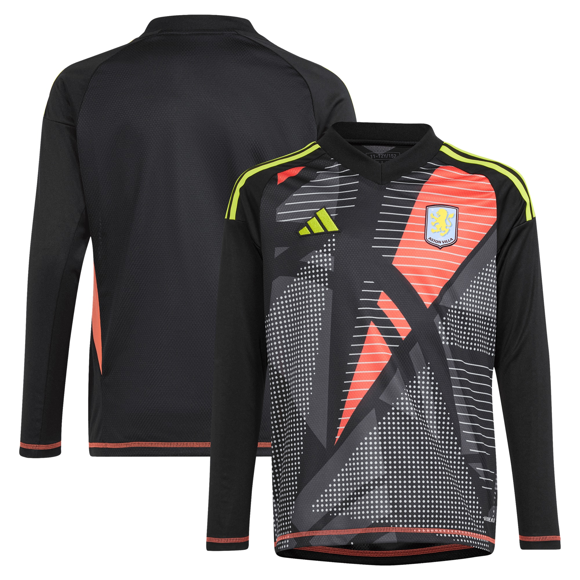 aston villa adidas goalkeeper shirt 2024-25 – long sleeve – kids – 201964003 with custom printing Collection | AVFC Fan Shop Official Jerseys and Shirts
