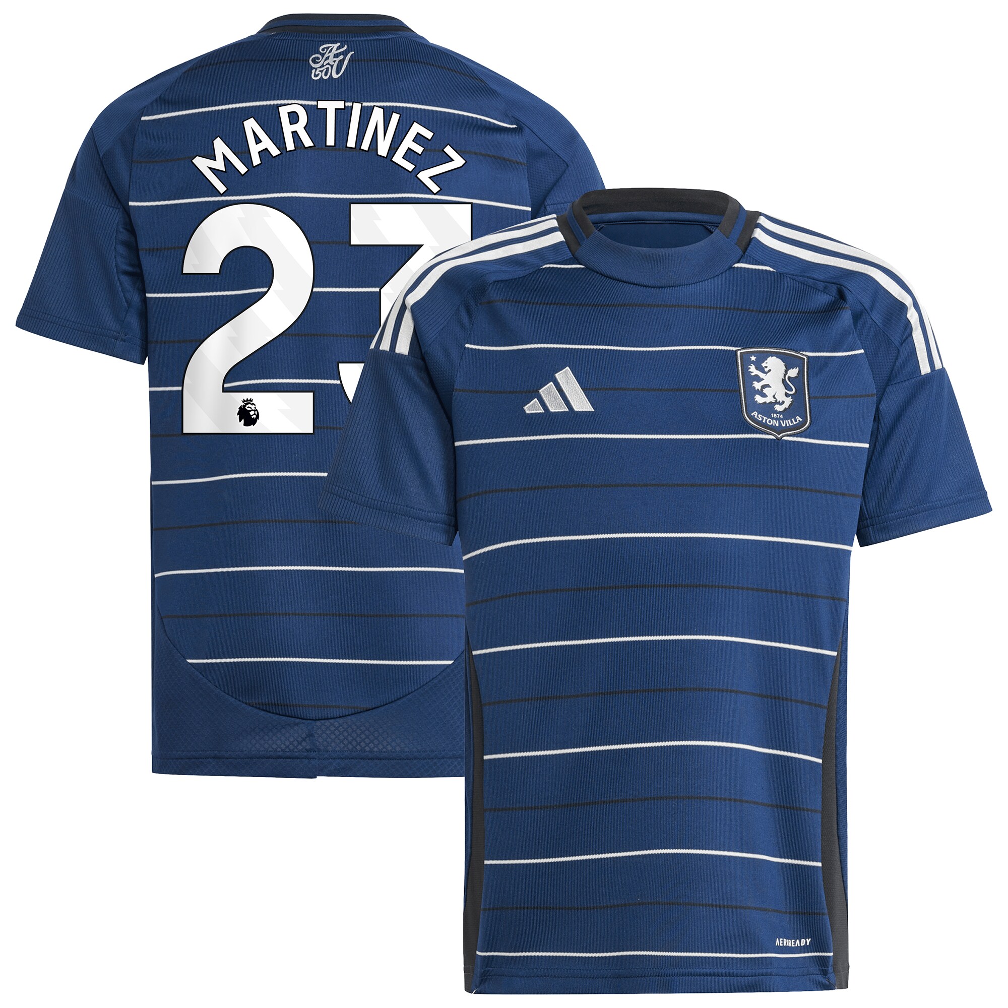 aston villa adidas goalkeeper shirt 2024-25 – long sleeve – kids with martinez 23 printing – 202030988 Collection | AVFC Fan Shop Official Jerseys and Shirts