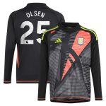 aston villa adidas goalkeeper shirt 2024-25 – long sleeve – kids with olsen 25 printing – 202029322 Collection | AVFC Fan Shop Official Jerseys and Shirts