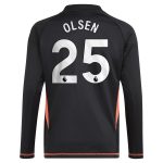 aston villa adidas goalkeeper shirt 2024-25 – long sleeve – kids with olsen 25 printing – 202029322 Collection | AVFC Fan Shop Official Jerseys and Shirts