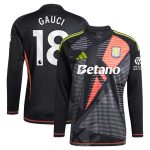 aston villa adidas goalkeeper shirt 2024-25 – long sleeve with gauci 18 printing – 202028940 Collection | AVFC Fan Shop Official Jerseys and Shirts