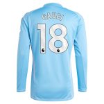 aston villa adidas goalkeeper shirt 2024-25 – long sleeve with gauci 18 printing – 202030982 Collection | AVFC Fan Shop Official Jerseys and Shirts
