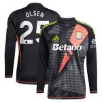 aston villa adidas goalkeeper shirt 2024-25 – long sleeve with olsen 25 printing – 202028939 Collection | AVFC Fan Shop Official Jerseys and Shirts