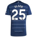 aston villa adidas goalkeeper shirt 2024-25 – long sleeve with olsen 25 printing – 202030975 Collection | AVFC Fan Shop Official Jerseys and Shirts