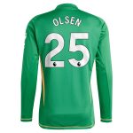 aston villa adidas goalkeeper shirt 2024-25 – long sleeve with olsen 25 printing Collection | AVFC Fan Shop Official Jerseys and Shirts
