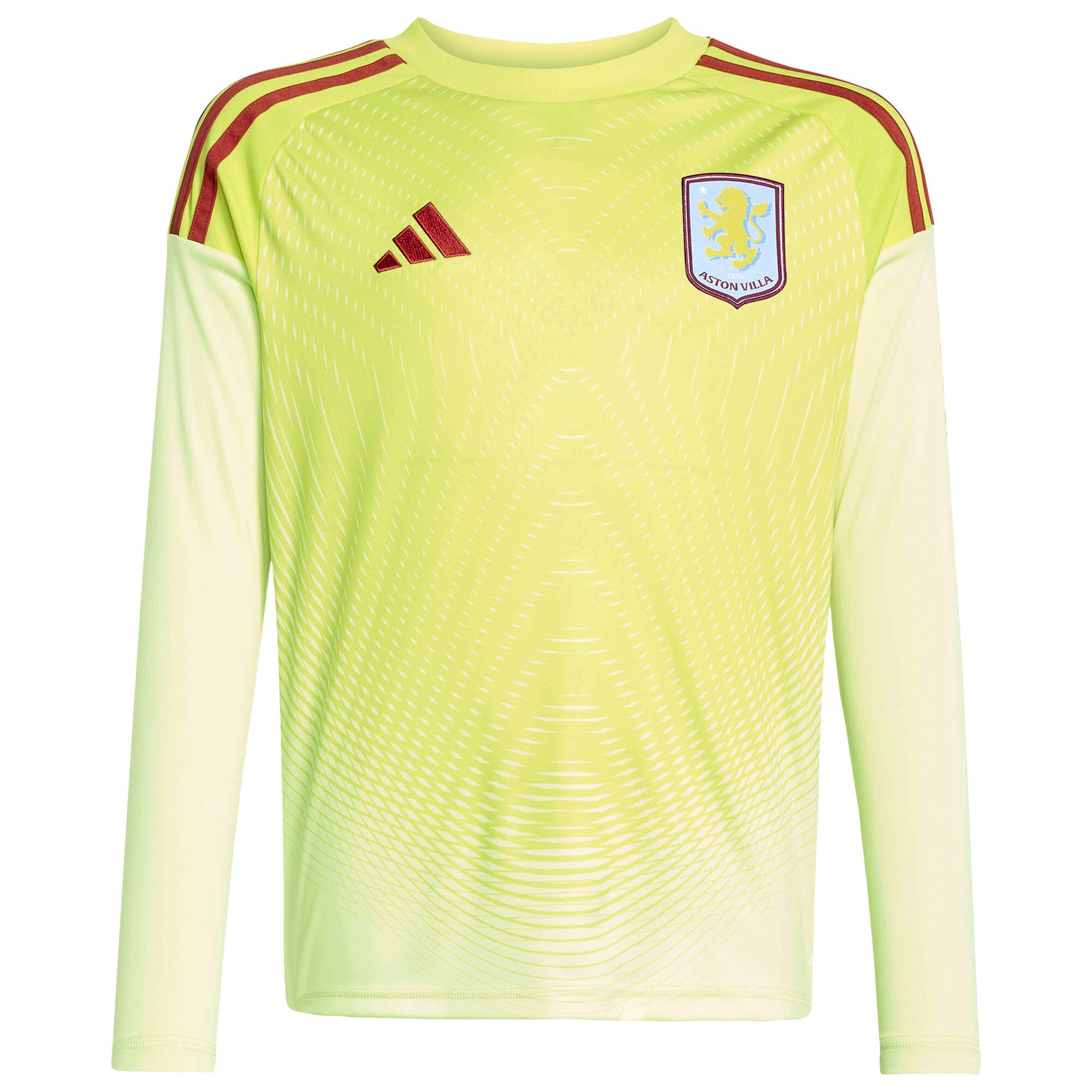 aston villa adidas goalkeeper shirt 2025-26 – long sleeve – kids with custom printing Collection | AVFC Fan Shop Official Jerseys and Shirts