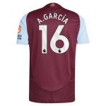 aston villa adidas home authentic shirt 2024-25 with a.garcía 16 printing Collection | AVFC Fan Shop Official Jerseys and Shirts
