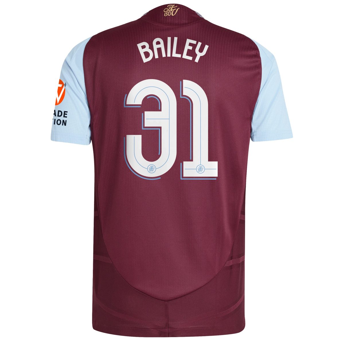 aston villa adidas home authentic shirt 2024-25 with bailey 31 cup printing Collection | AVFC Fan Shop Official Jerseys and Shirts