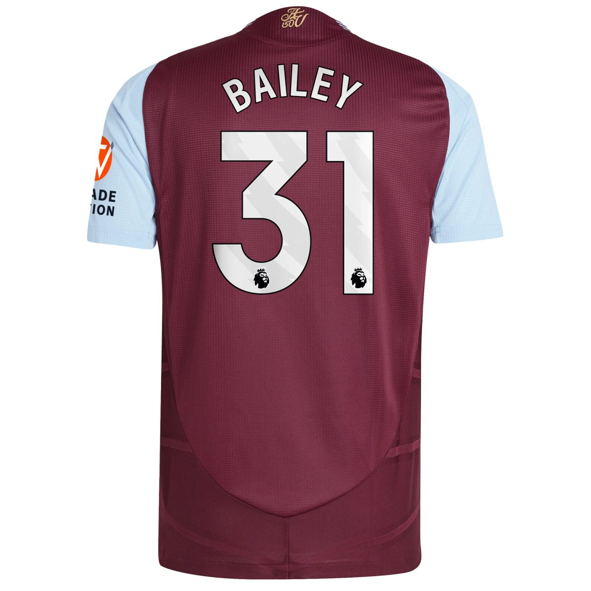aston villa adidas home authentic shirt 2024-25 with bailey 31 printing Collection | AVFC Fan Shop Official Jerseys and Shirts
