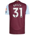 aston villa adidas home authentic shirt 2024-25 with bailey 31 printing Collection | AVFC Fan Shop Official Jerseys and Shirts