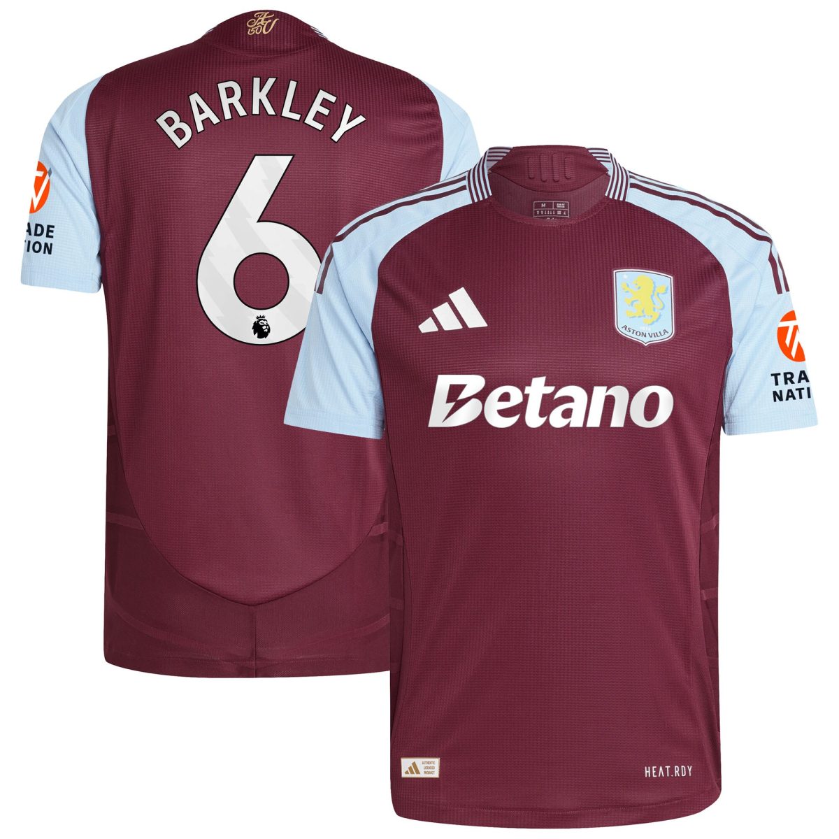 aston villa adidas home authentic shirt 2024-25 with barkley 6 printing Collection | AVFC Fan Shop Official Jerseys and Shirts
